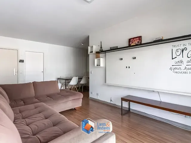 Apartamento com 120m² 3 quartos e 3 banheiros, à venda, no bairro Santo Amaro em São Paulo