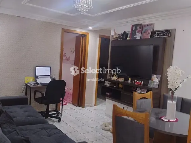 Apartamento com 50m² 2 quartos e 1 banheiro, à venda, no bairro Jardim Paranavai em Mauá