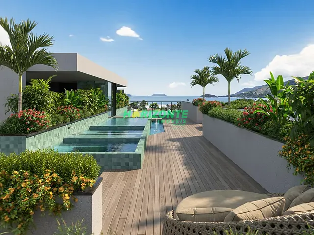 Apartamento com 66m² 2 quartos e 2 banheiros, à venda, no bairro praia de maranduba em Ubatuba