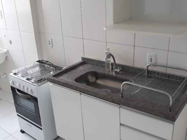 Apartamento com 63m² 2 quartos e 1 banheiro, à venda, no bairro Parque Senhor do Bonfim em Taubaté