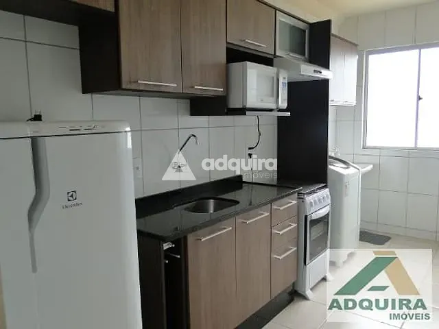 Apartamento com 61m² 2 quartos e 1 banheiro, à venda, no bairro Uvaranas em Ponta Grossa