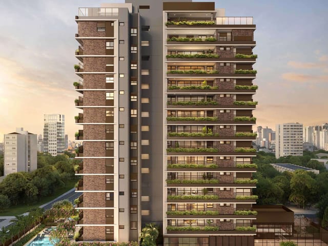 Apartamento com 126m² 2 quartos e 3 banheiros, à venda, no bairro Pinheiros em São Paulo