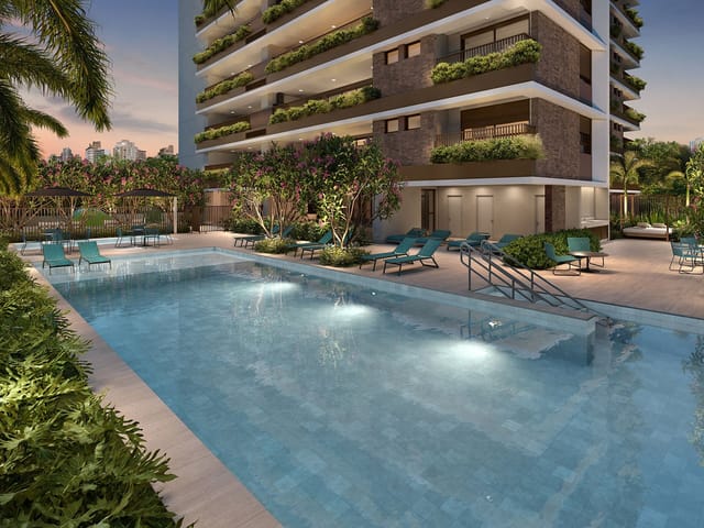 Apartamento com 126m² 2 quartos e 3 banheiros, à venda, no bairro Pinheiros em São Paulo