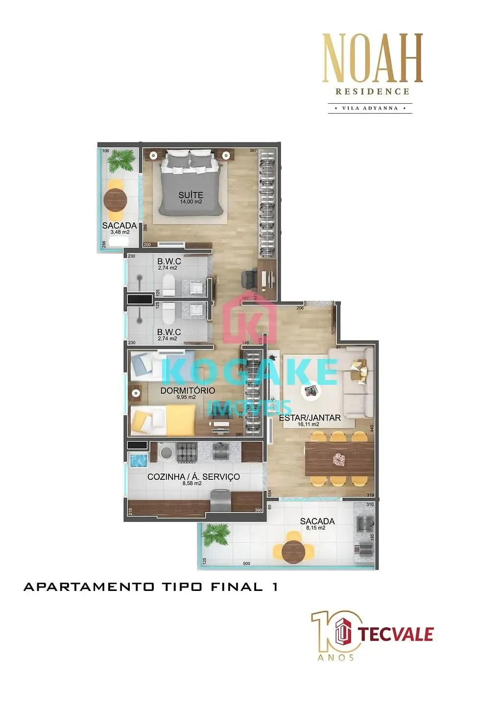 Apartamento, 2 quartos, 76 m² - Foto 18