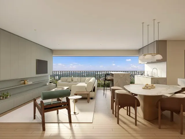 Apartamento com 122m² 3 quartos e 3 banheiros, à venda, no bairro Alto de Pinheiros em São Paulo
