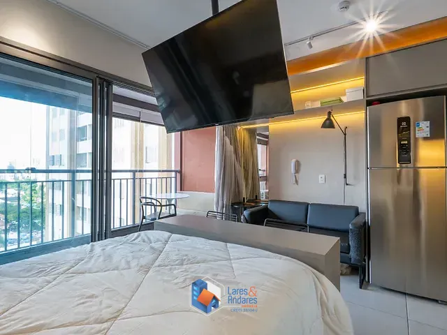 Apartamento com 27m² 1 quarto e 1 banheiro, à venda, no bairro Santo Amaro em São Paulo