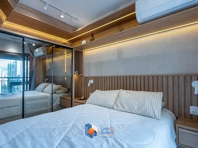 Apartamento com 27m² 1 quarto e 1 banheiro, à venda, no bairro Santo Amaro em São Paulo