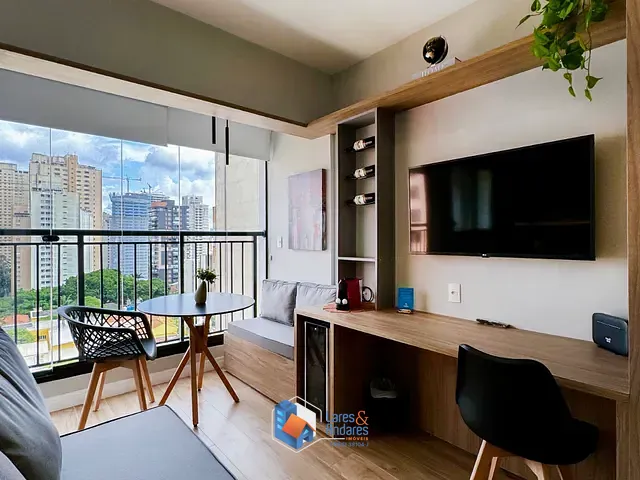 Apartamento com 24m² 1 quarto e 1 banheiro, à venda, no bairro Campo Belo em São Paulo