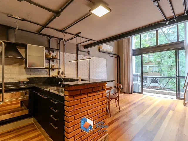Apartamento com 70m² 1 quarto e 2 banheiros, à venda, no bairro Cerqueira César em São Paulo