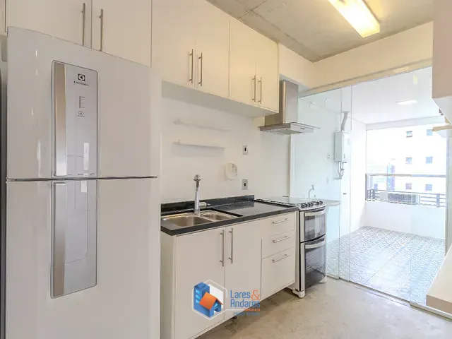 Apartamento com 70m² 1 quarto e 2 banheiros, à venda, no bairro Brooklin em São Paulo