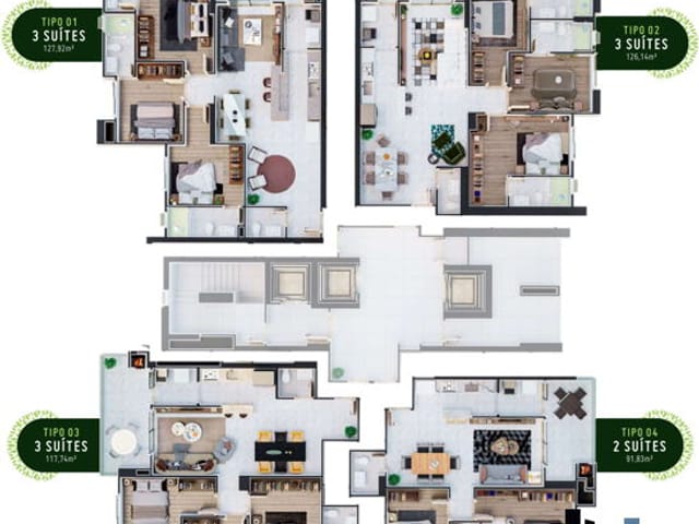 Apartamento à venda, no bairro Balneário Pereque em Porto Belo