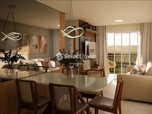 Apartamento com 58m² 2 quartos e 2 banheiros, à venda, no bairro Parque São Vicente em Mauá