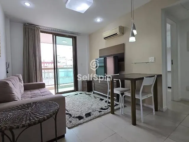 Apartamento com 40m² 1 quarto e 1 banheiro, para alugar, no bairro Icaraí em Niterói