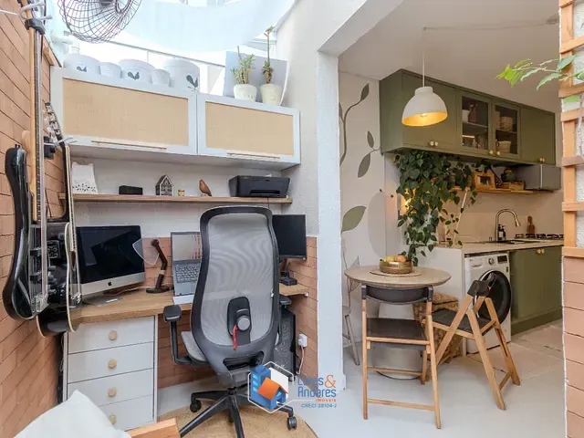 Apartamento com 34m² 1 quarto e 1 banheiro, à venda, no bairro Santo Amaro em São Paulo