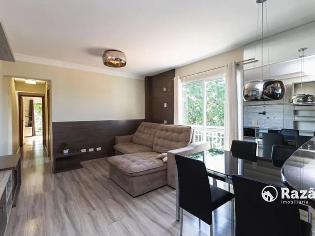 Apartamento 1 quarto e 2 banheiros, para alugar, no bairro Bacacheri em Curitiba