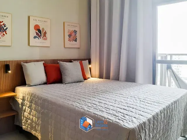 Apartamento com 25m² 1 quarto e 1 banheiro, à venda, no bairro Brooklin em São Paulo