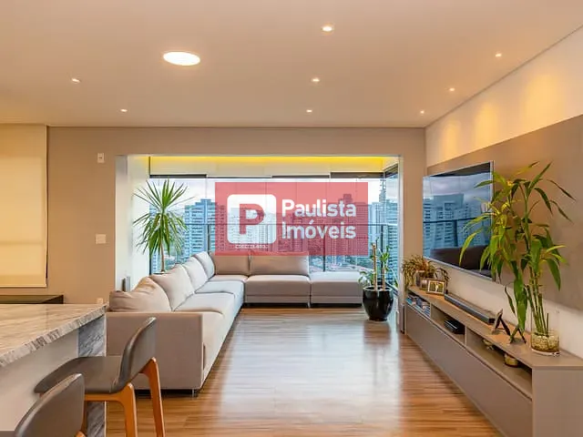 Apartamento com 208m² 2 quartos e 3 banheiros, à venda, no bairro Brooklin em São Paulo