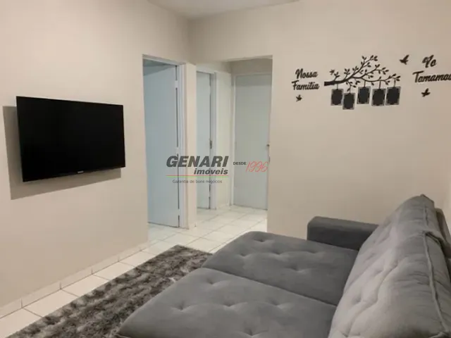 Apartamento com 52m² 2 quartos e 1 banheiro, à venda, no bairro Parque Campo Bonito em Indaiatuba