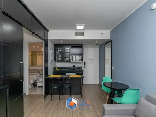 Apartamento com 27m² 1 quarto e 1 banheiro, à venda, no bairro Moema em São Paulo