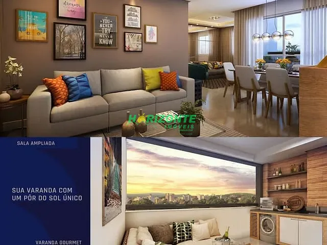 Apartamento com 133m² 3 quartos e 2 banheiros, à venda, no bairro Vila Industrial em São José dos Campos