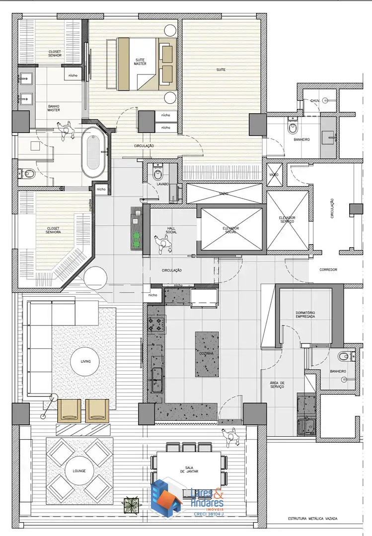 Apartamento, 2 quartos, 172 m² - Foto 21