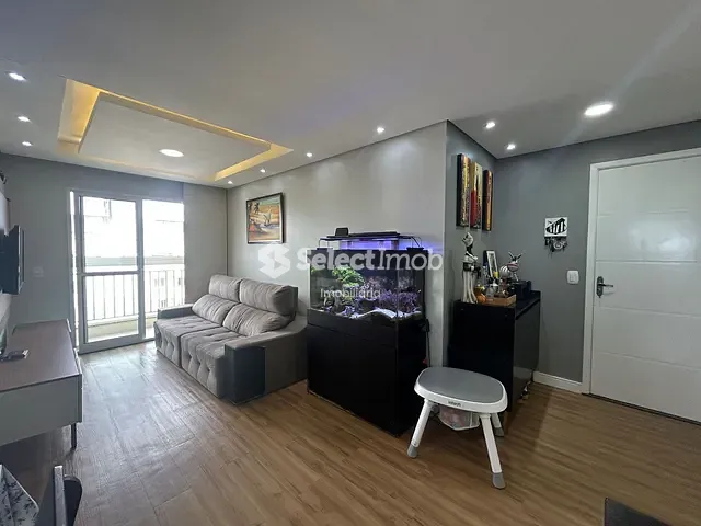 Apartamento com 58m² 2 quartos e 1 banheiro, à venda, no bairro Vila Falchi em Mauá