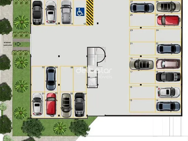 Apartamento com 183m² 2 quartos e 2 banheiros, à venda, no bairro Itapoã em Belo Horizonte