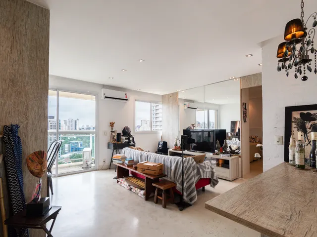 Foto do Apartamento - Apartamento para venda em Jardim Luzitania com 2 quartos, sendo 1 suíte, 55m² | Lares e Andares Imóveis