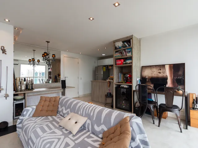 Foto do Apartamento - Apartamento para venda em Jardim Luzitania com 2 quartos, sendo 1 suíte, 55m² | Lares e Andares Imóveis