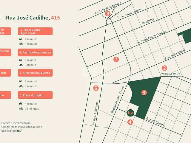 Apartamento com 52m² 1 quarto e 1 banheiro, à venda, no bairro Água Verde em Curitiba