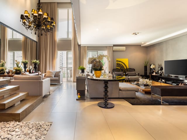 Apartamento com 163m² 2 quartos e 3 banheiros, à venda ou para alugar, no bairro Moema em São Paulo