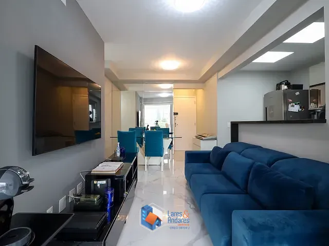 Apartamento com 2000m² 2 quartos e 2 banheiros, à venda, no bairro Brooklin Paulista em São Paulo