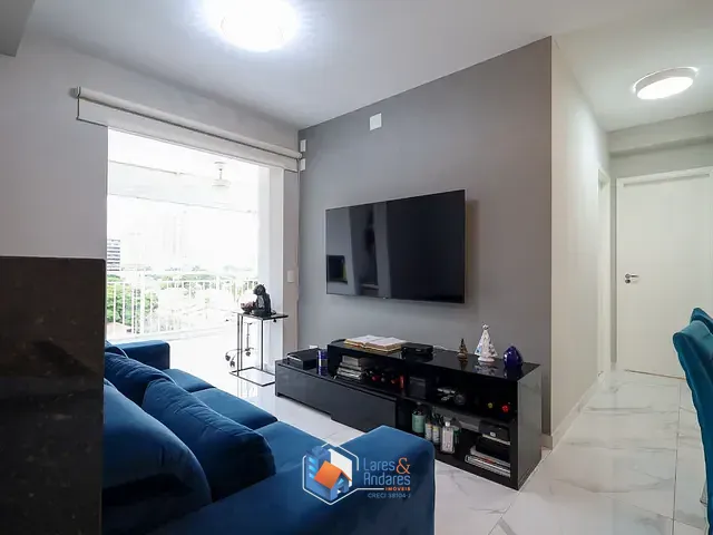 Apartamento com 2000m² 2 quartos e 2 banheiros, à venda, no bairro Brooklin Paulista em São Paulo