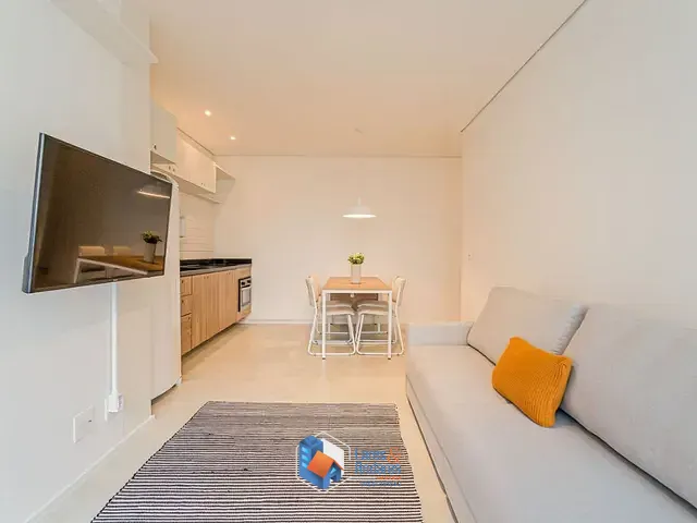Apartamento com 45m² 1 quarto e 1 banheiro, à venda, no bairro Vila Madalena em São Paulo