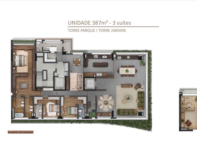 Apartamento 4 quartos e 5 banheiros, à venda, no bairro Jardim Paulista em São Paulo