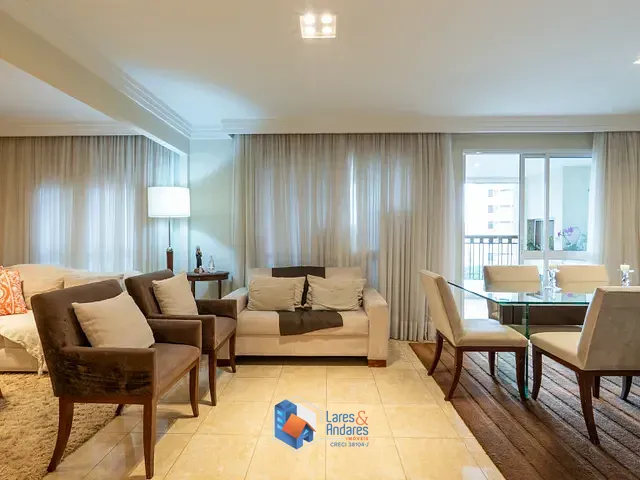 Apartamento com 130m² 3 quartos e 5 banheiros, à venda, no bairro Panamby em São Paulo