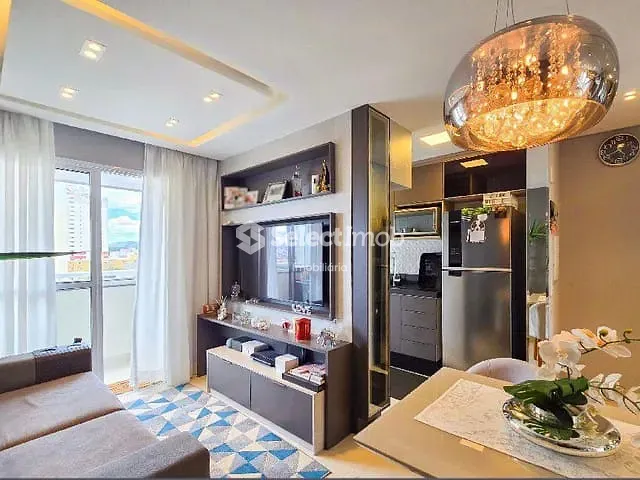 Apartamento com 50m² 2 quartos e 1 banheiro, à venda, no bairro Baeta Neves em São Bernardo do Campo