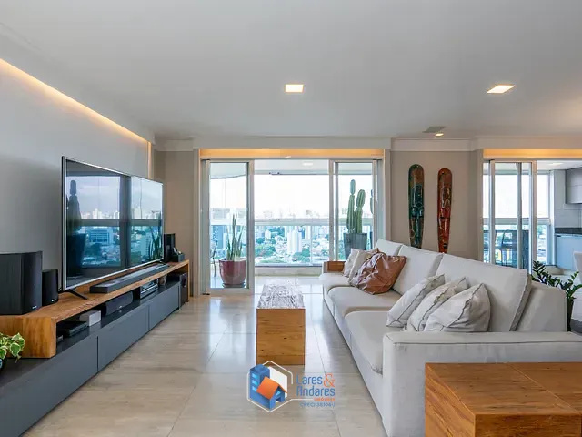 Apartamento com 1200m² 3 quartos e 5 banheiros, à venda, no bairro Indianópolis em São Paulo