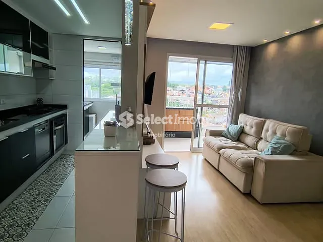 Apartamento com 72m² 2 quartos e 1 banheiro, à venda, no bairro Vila Bocaina em Mauá