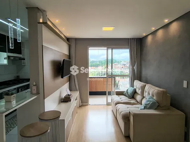 Apartamento com 72m² 2 quartos e 1 banheiro, à venda, no bairro Vila Bocaina em Mauá
