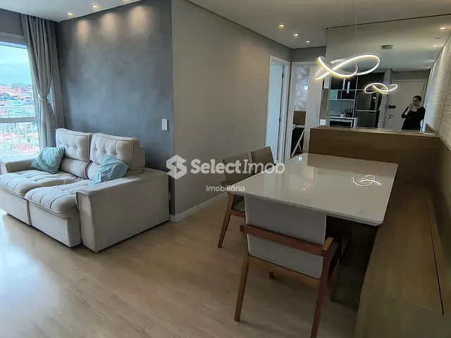 Apartamento com 72m² 2 quartos e 1 banheiro, à venda, no bairro Vila Bocaina em Mauá