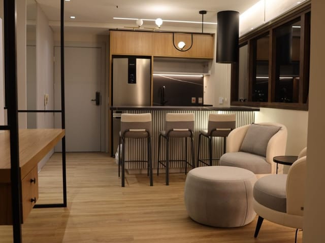 Apartamento 1 quarto e 1 banheiro, à venda, no bairro Vila Olímpia em São Paulo