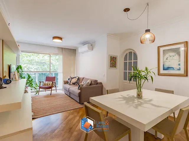 Apartamento com 79m² 2 quartos e 2 banheiros, à venda, no bairro Moema em São Paulo