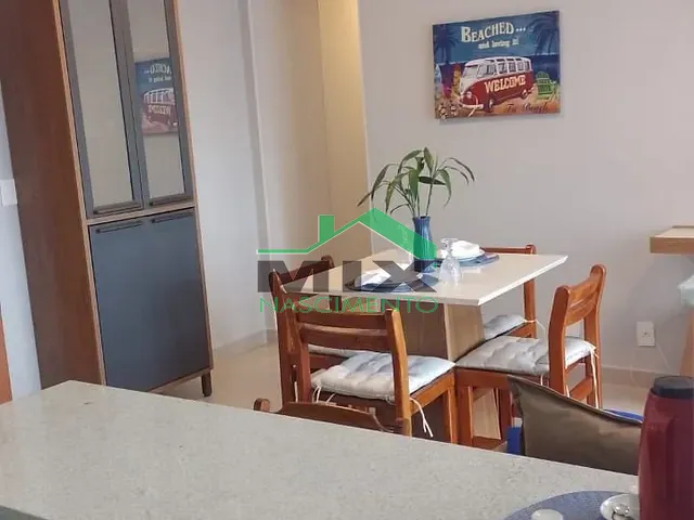 Apartamento com 64m² 2 quartos e 1 banheiro, à venda ou para alugar, no bairro Flórida em Praia Grande