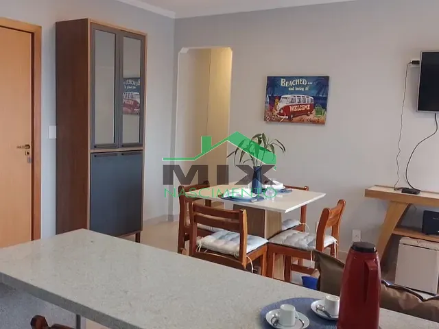 Apartamento com 64m² 2 quartos e 1 banheiro, à venda ou para alugar, no bairro Flórida em Praia Grande