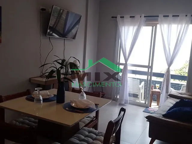 Apartamento com 64m² 2 quartos e 1 banheiro, à venda ou para alugar, no bairro Flórida em Praia Grande