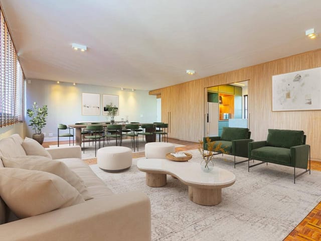 Apartamento com 157m² 2 quartos e 2 banheiros, à venda, no bairro Jardim Paulista em São Paulo