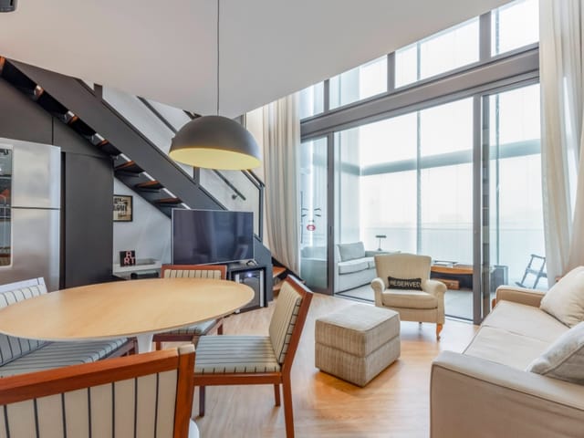 Apartamento com 67m² 1 quarto e 1 banheiro, à venda ou para alugar, no bairro Vila Nova Conceição em São Paulo