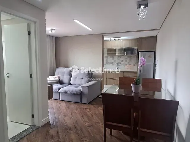 Apartamento com 52m² 2 quartos e 1 banheiro, à venda, no bairro Vila Nossa Senhora das Vitórias em Mauá