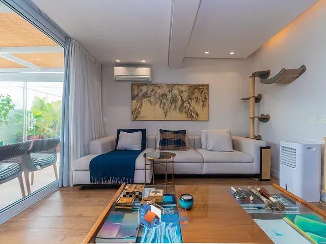 Apartamento com 150m² 2 quartos e 3 banheiros, à venda, no bairro Pinheiros em São Paulo